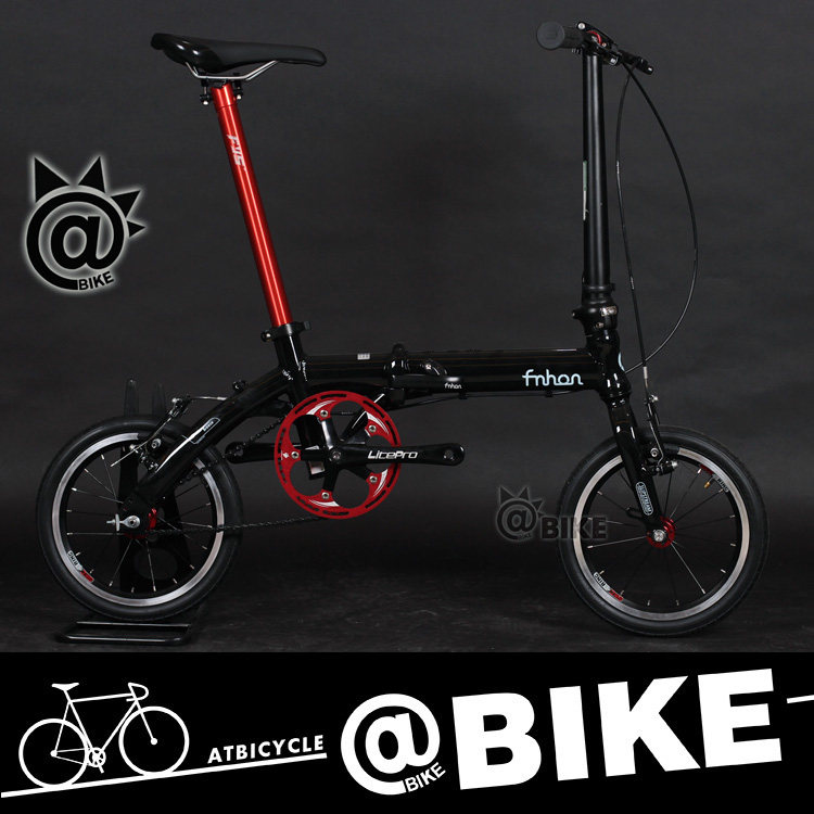 @BIKE 风行412 14寸折叠车1401车架轻便铝合金代驾自行车单车童车