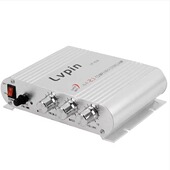 LVPIN 2.1声道带重低音小功放 车载家用12V电脑功放 838