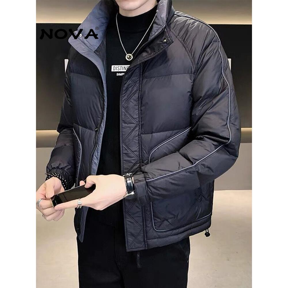 【意大利高端潮牌】男式羽绒服冬季商务休闲2025新款夹克外套上衣