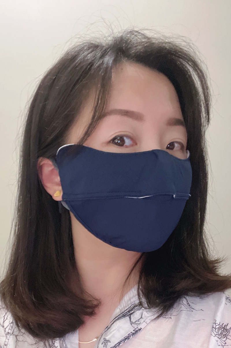 防晒冰丝凉感超大户外透气面罩