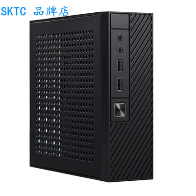 SKTC星开天M06迷你小机箱兼容MINI-ITX主板DC电源板适配器1.7L