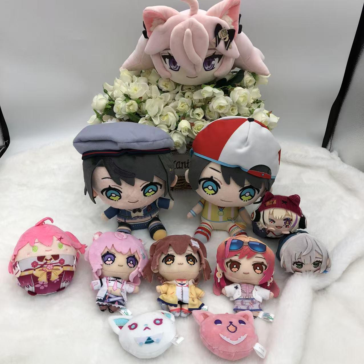 虚拟偶像Hololive可爱毛绒玩偶