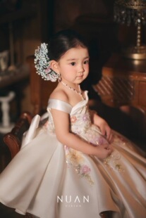 新品纱裙女宝礼服纱裙刘亦菲同款礼服裙儿童摄影礼服裙纱裙新款