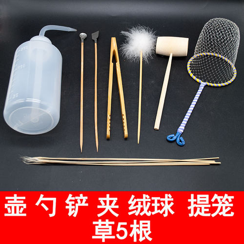 蛐蛐蟋蟀工具套餐水壶提笼绒球