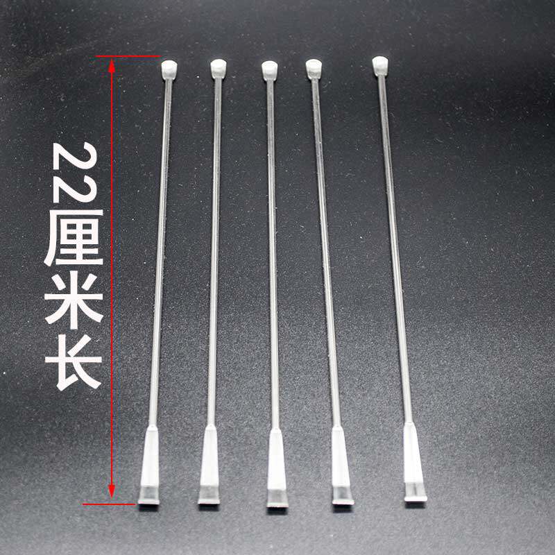 不锈钢勺铲喂食物清理粪便鸣虫用具用品22厘米长勺铲一体不生锈