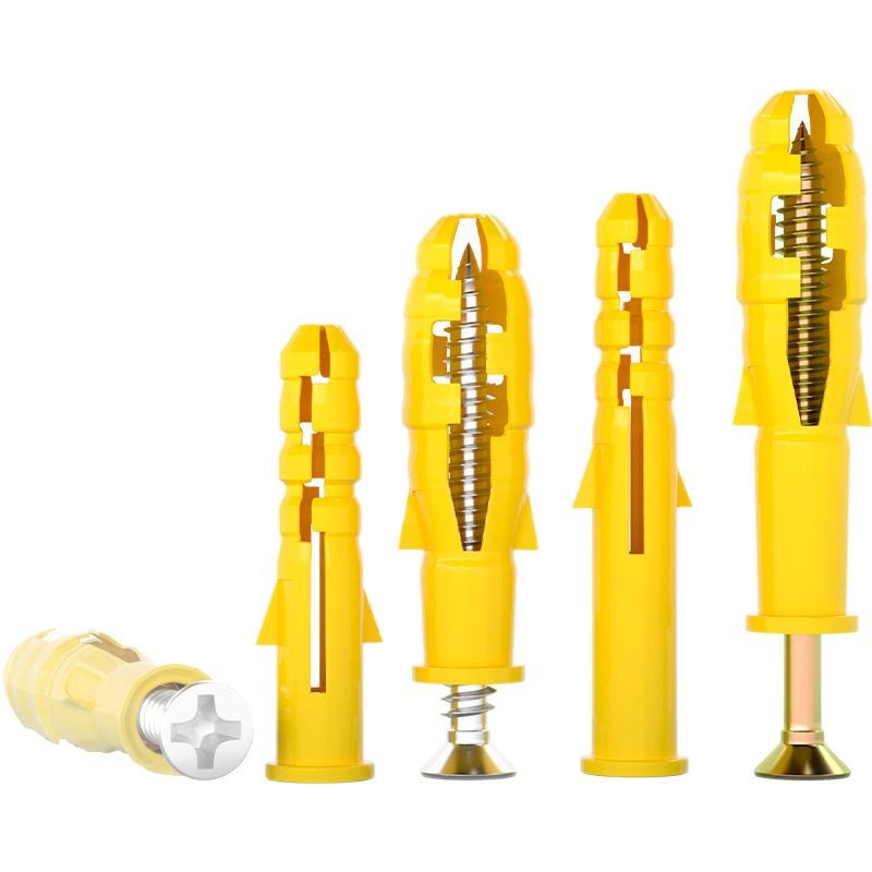 小黄鱼膨胀管带螺丝内爆自攻丝
