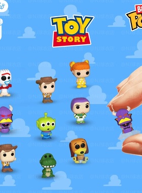 Funko Bitty Pop! Toy Story 玩具总动员 三眼仔玩具潮玩盲盒手办