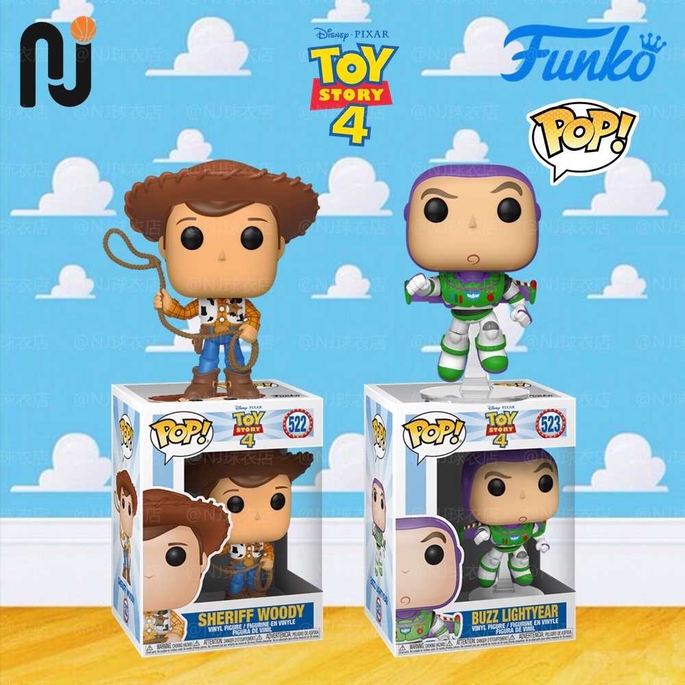 Funko Pop! Toy Story 玩具总动员 胡迪/巴斯光年 玩具公仔手办
