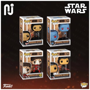 Funko Pop! 星球大战/Star Wars 帝国传说四妹摩根索龙芭丽丝手办