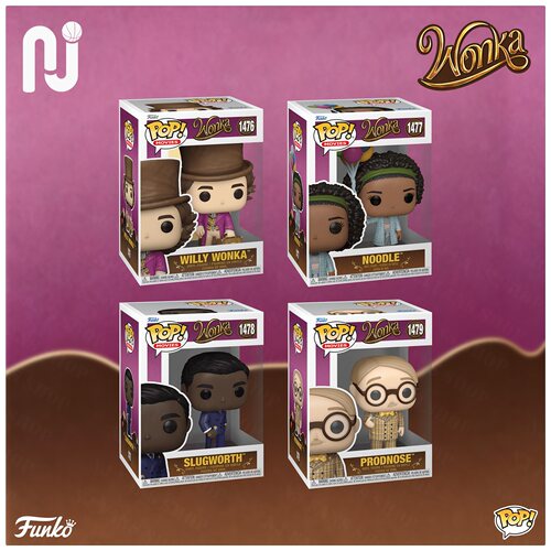 Funko Pop! Willy Wonka 威利 旺卡 电影周边纪念玩具 公仔手办