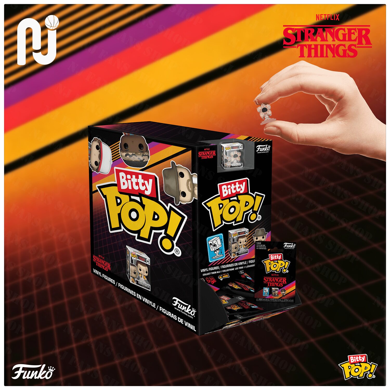 Funko Bitty Pop! Stranger Things/怪奇物语 盲盒盲袋 迷你手办图片
