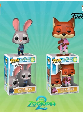 Funko Pop! 疯狂动物城/Zootopia 朱迪尼克 潮流玩具公仔手办玩偶