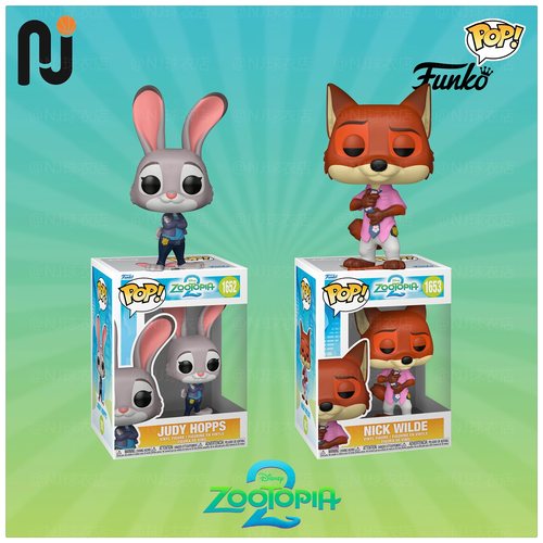 Funko Pop! 疯狂动物城/Zootopia 朱迪尼克 潮流玩具公仔手办玩偶