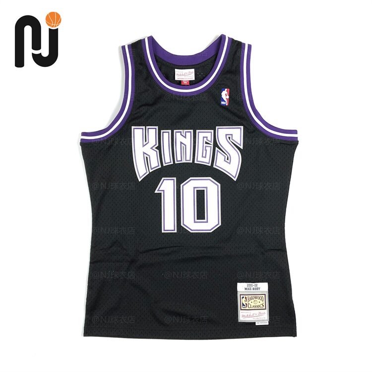 Mitchell&Ness MN 毕比 Mike Bibby01-02赛季国王队 球迷版SW球衣