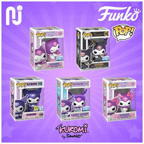 Funko Pop! 三丽鸥 Kuromi/酷洛米 20周年潮流公仔玩具手办 礼物