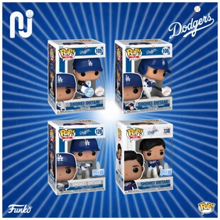 正版Funko Pop! 大谷翔平/Shohei Ohtani MLB棒球LA道奇 公仔玩具