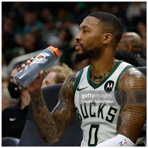 Gatorade/佳得乐 球星同款挤压式篮球便携水壶 运动补水杯子 现货
