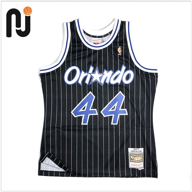 Mitchell&Ness MN 白巧克力 威廉姆斯 魔术客场复古 球迷版SW球衣