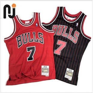 Mitchell&Ness MN 库科奇 Kukoc 芝加哥公牛队 客场 球迷版SW球衣