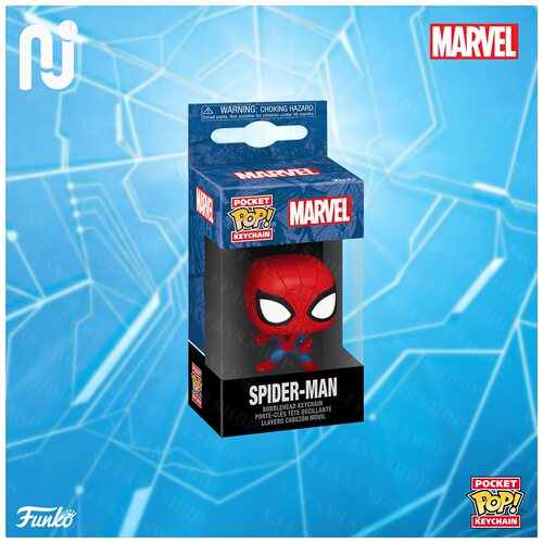 Funko Keychain Spider-Man 漫威 蜘蛛侠钥匙扣 挂件背包挂饰公仔