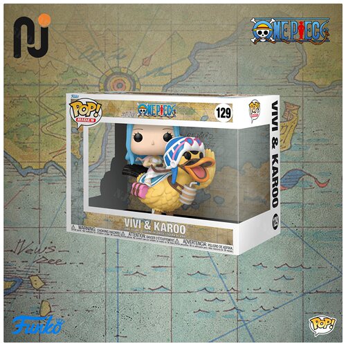 Funko Pop! Rides One Piece 海贼王 薇薇公主 卡鲁 周边手办摆件