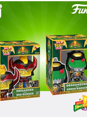 Funko Pop! 恐龙战队/Power Rangers 大龙神 佐德 变形金刚玩具