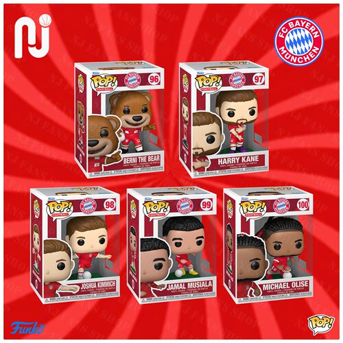 Funko Pop! 德甲 拜仁慕尼黑 凯恩 奥利塞 足球周边 公仔手办