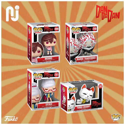 Funko Pop! Dandadan/胆大党 绫濑桃 绫濑星子 高速婆婆 公仔手办