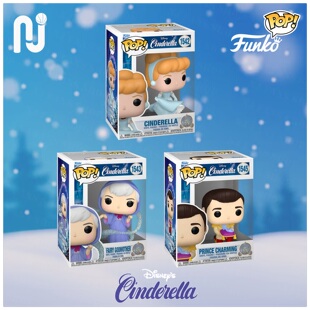 Funko Pop! Disney/迪斯尼 迪士尼公主 灰姑娘Cinderella公仔手办