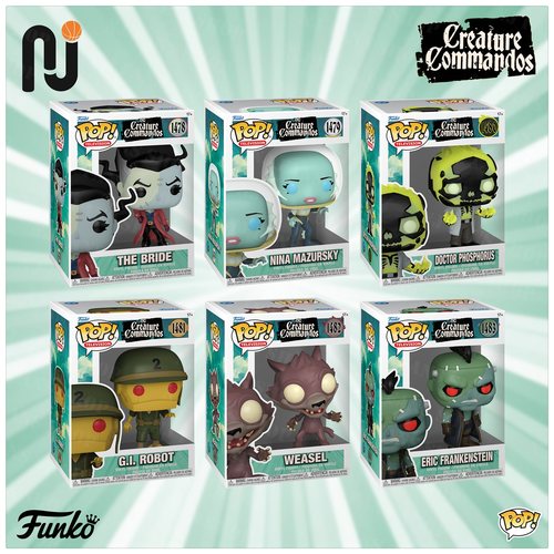 Funko Pop! DC漫画 Creature Commandos 生物突击队 公仔手办玩具