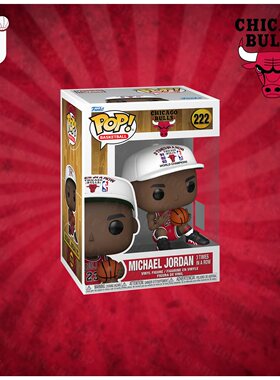 Funko Pop! NBA MJ 乔丹 公牛队王朝三连冠纪念玩偶 正版公仔手办
