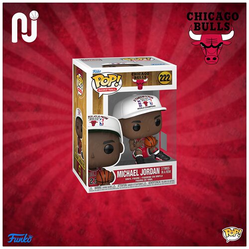 Funko Pop! NBA MJ 乔丹 公牛队王朝三连冠纪念玩偶 正版公仔手办