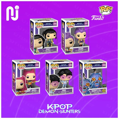 Funko Pop! 恶魔猎人 K-Pop 猎魔女团 秦宇 隐藏款 佐伊 公仔手办