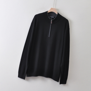 美丽诺羊毛针织衫 小奢男装 保暖毛衣 加肥加大码 瑞士单HAR