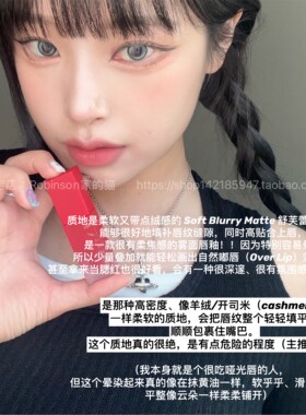 清仓特价dinto天鹅绒哑光唇釉