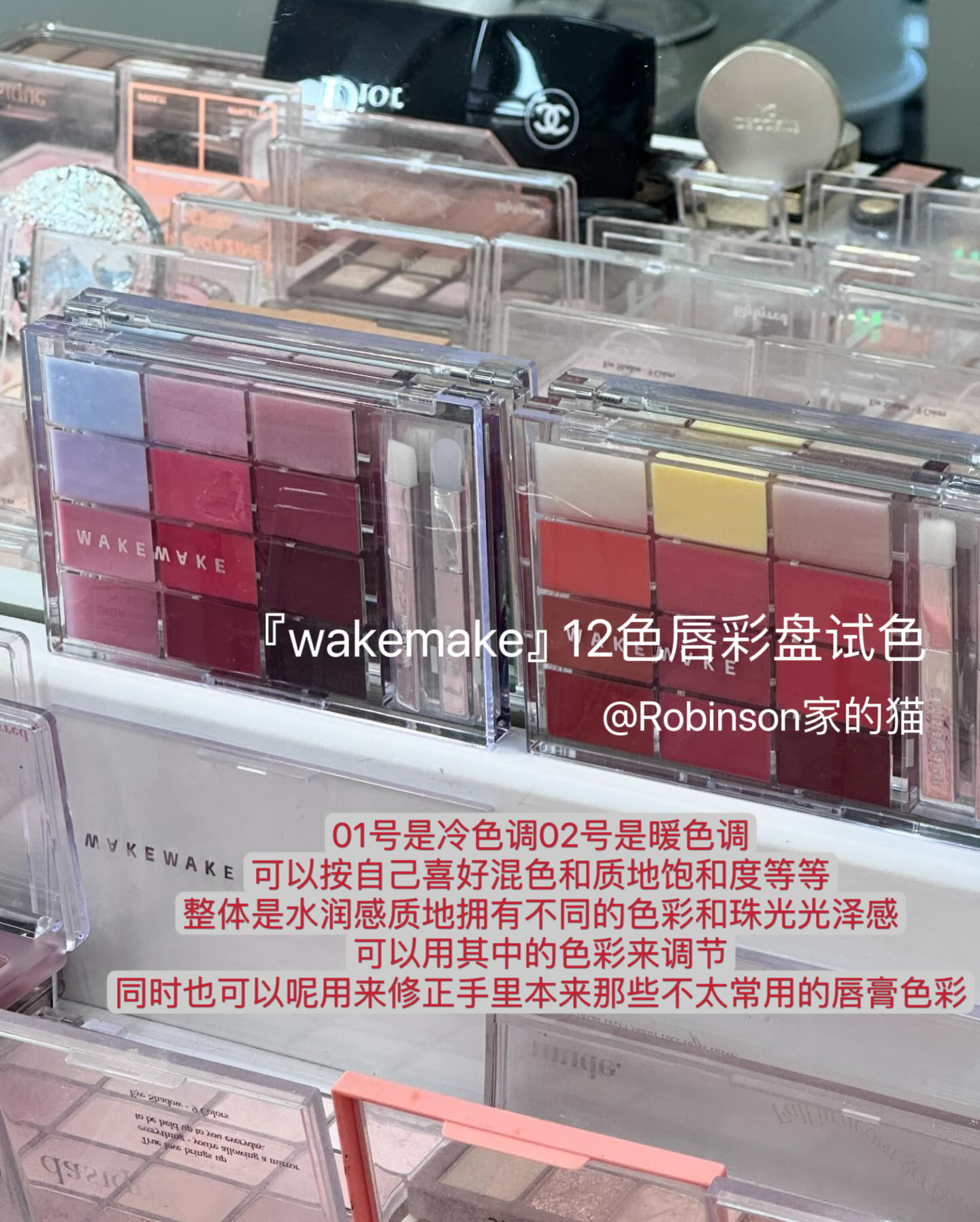 【随心配色】Wakemake/唯可魅Soft Coloring水润调色十二色唇彩盘 彩妆/香水/美妆工具 唇彩/唇蜜/唇釉/唇泥 原图主图