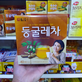 韩国进口丹特玉竹茶48G(1.2g*40包)盒 泡茶无糖茶包润喉