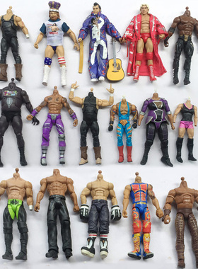 正版 WWE 超可动人偶 Elite 89 瑞克佛莱尔 职业摔跤手 玩具手办