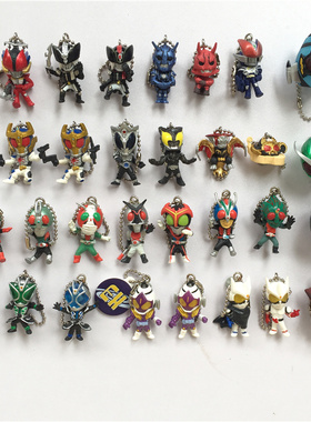 万代 假面骑士 扭蛋 1号2号 KIVA强人亚马逊 ARC Wizard Q版 挂件