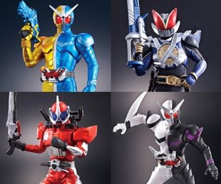 创绝 食玩盒蛋 wizard 假面骑士 555 龙骑 HDM OOO 万代 电王