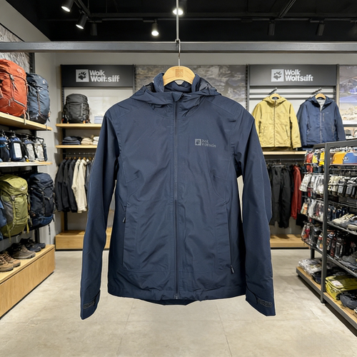 狼爪女款防风防水3合1冲锋衣