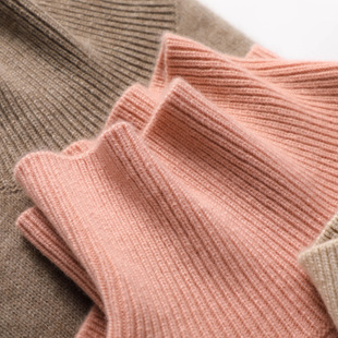 7针加厚高领山羊绒衫女2025秋冬新款打底衫王菲同款宽松羊毛毛衣