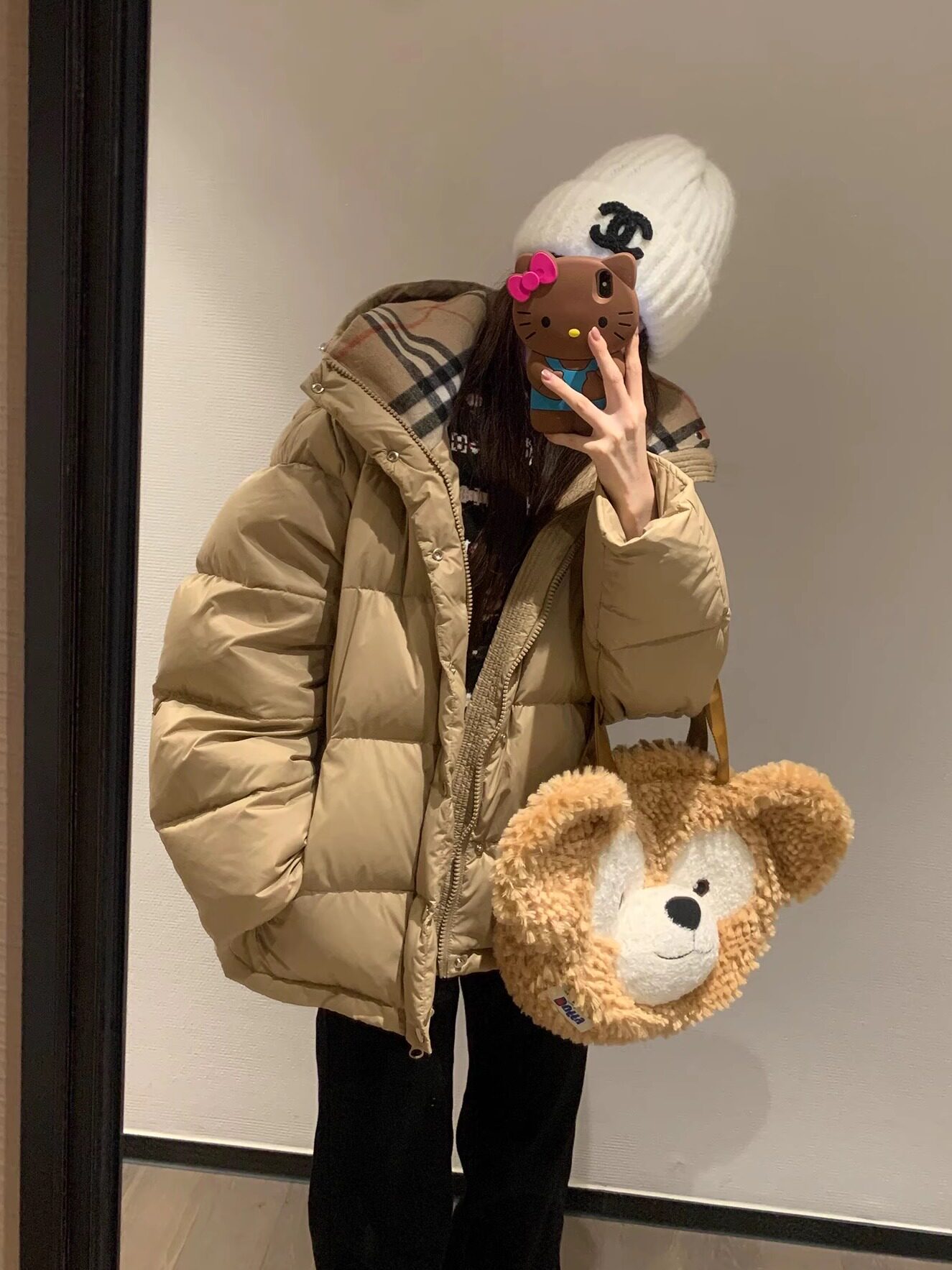 Short Puffer Jacket: 2025 Petite Cotton Padded Coat - Taobao product photo 2