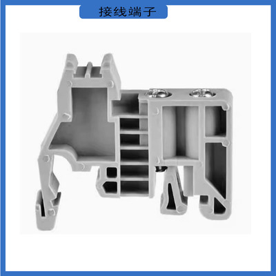 E/UK 堵头 配套卡扣ST UK2.5B接线端子排通用C45导轨上终端固定件