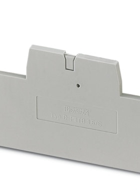 菲尼克斯 接线端子附件,端板；D-PTTB 1,5/S  订货号3208579