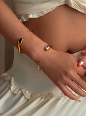 DASEIN巳蛇戒指轻奢蛇手镯套装