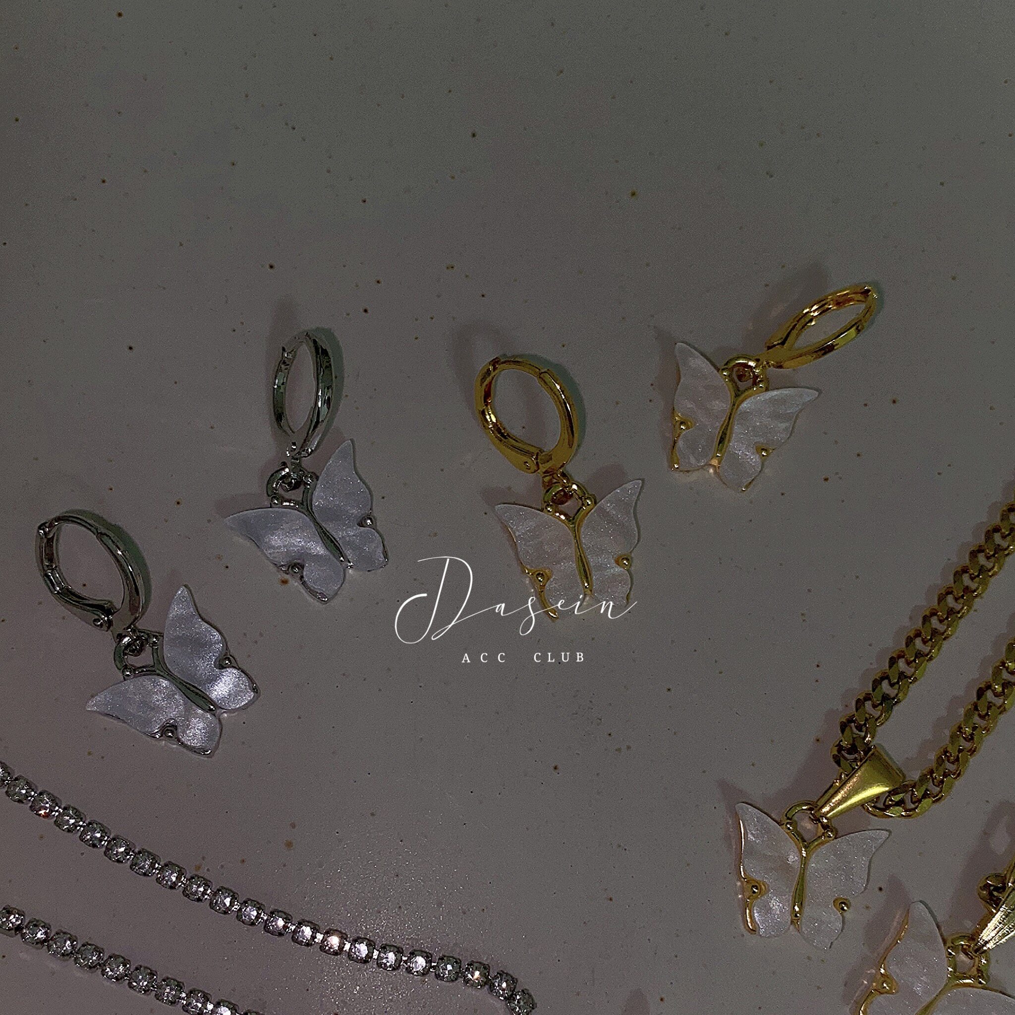 acc原版定做bm风梦幻彩色耳圈