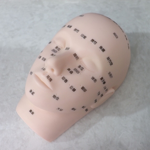 美容练习头模美容练习头模脸部穴位按摩洗脸软质光头假人头模型模