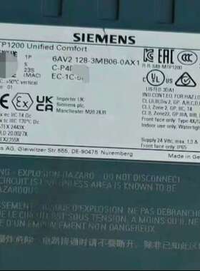 （议价)6AV2 128-3MB06-0AX1，触摸屏，