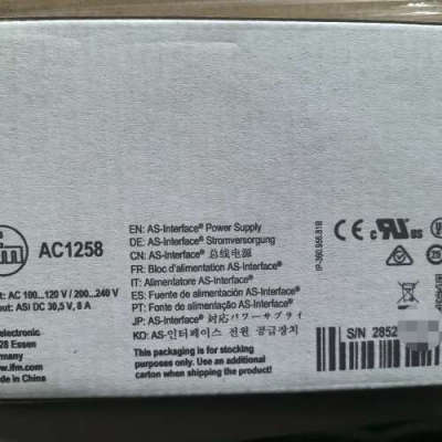 ifm 易福门电源模块AC1258议价